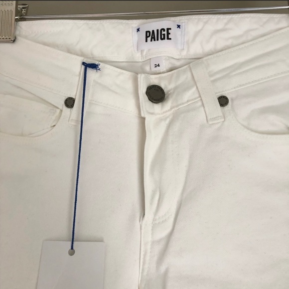 PAIGE Skyline ankle skinny jeans - white - Picture 8 of 11